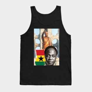 Kwame Nkrumah First President of Ghana and Pan African Leader Tank Top